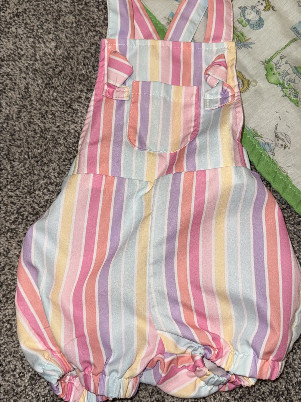 Kids Pastel Rainbow Stripe Outfits